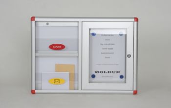 Ortak posta kutusu ve A4 ilan panosu